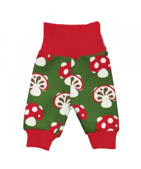 Maxomorra Nordic Mushroom Doll Rib Pants