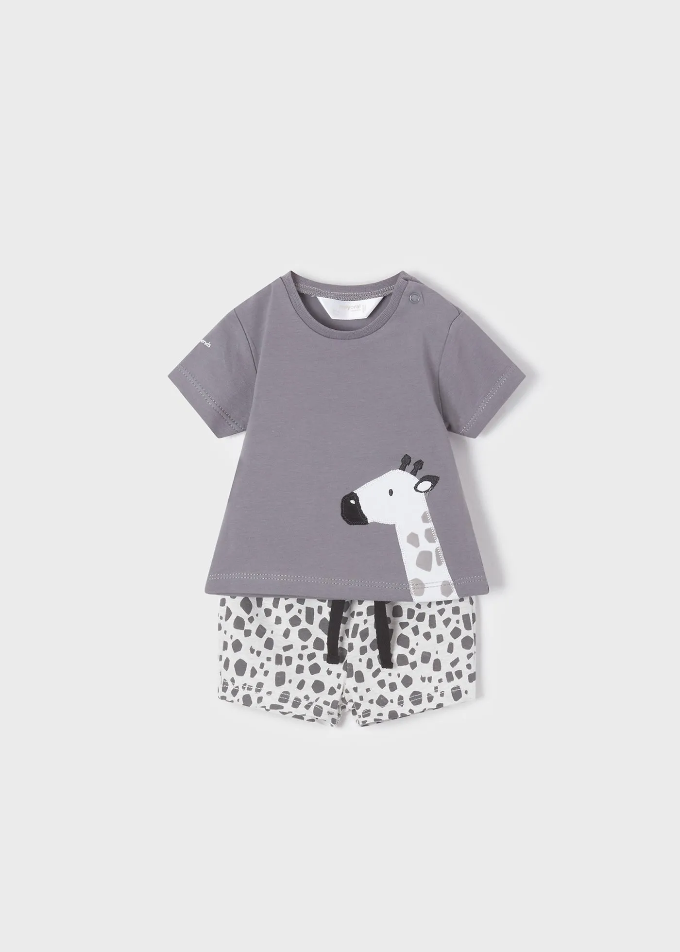 Mayoral Baby Short 4pc Set_ Grey 1651-88