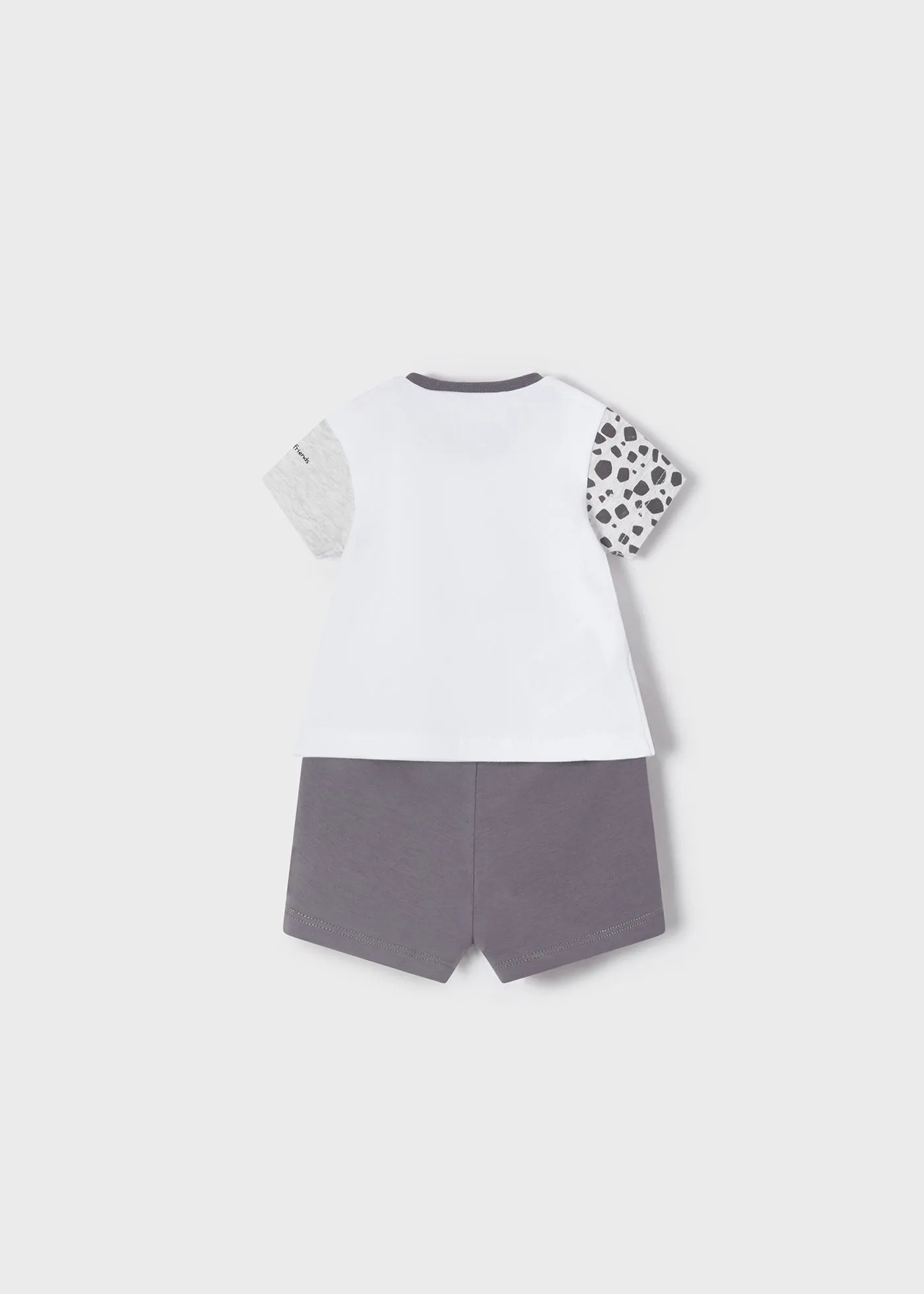 Mayoral Baby Short 4pc Set_ Grey 1651-88