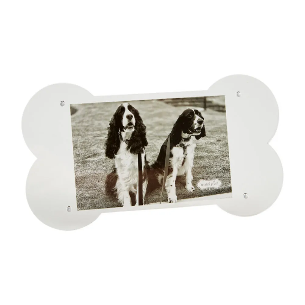 Mud Pie Dog Bone Acrylic Frame