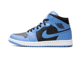 Nike Air Jordan 1 Mid "University Blue Black"