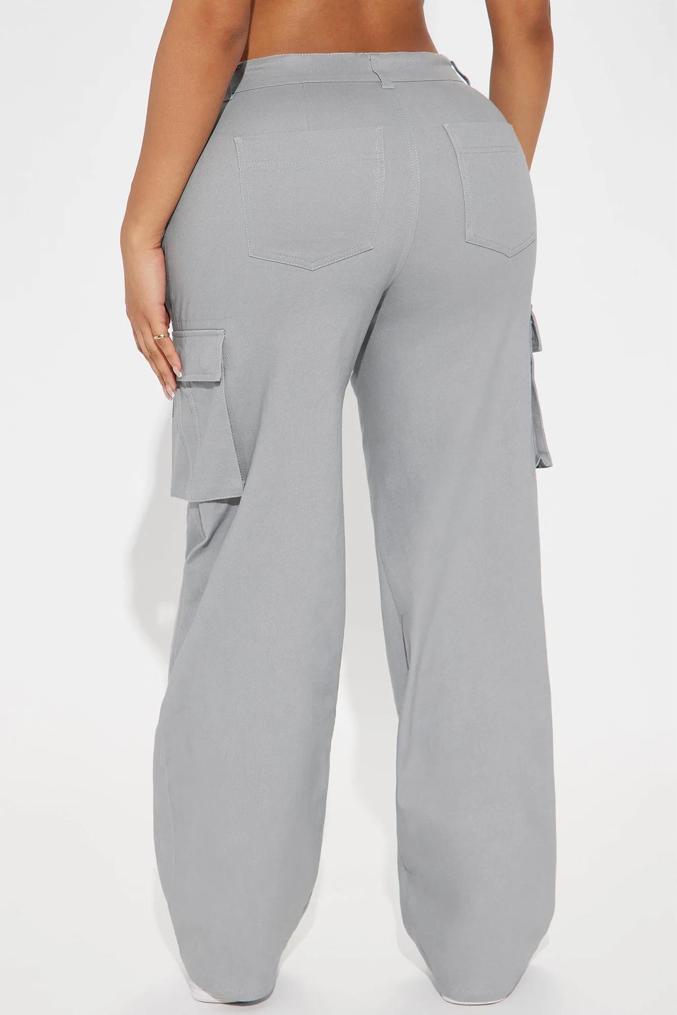 Out For The Day Cargo Pant - Grey