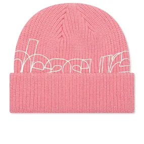 Outline Beanie - Pink