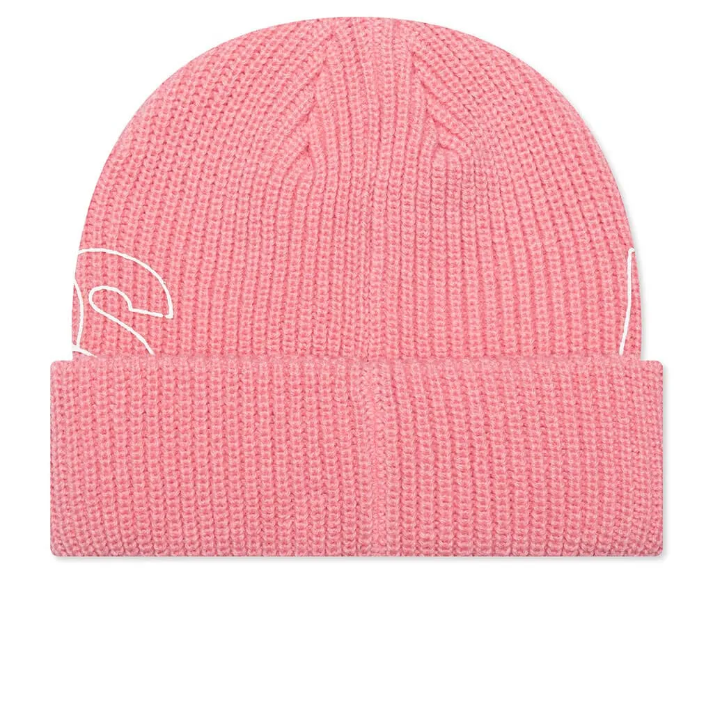 Outline Beanie - Pink