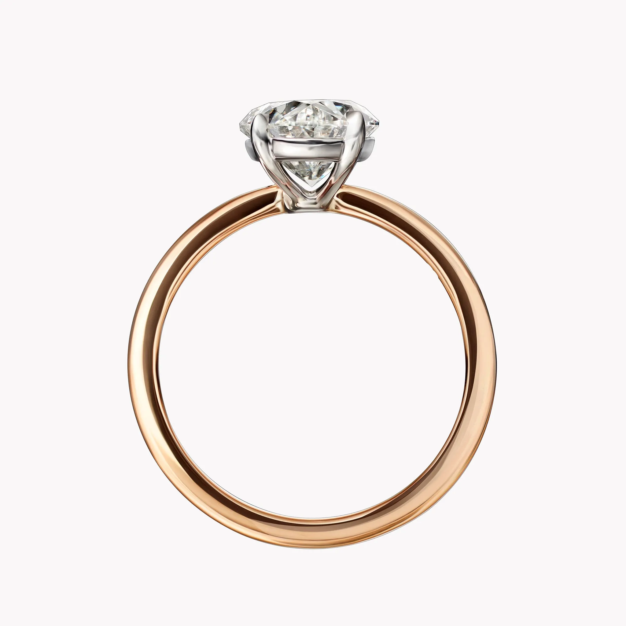 Oval Cut Solitaire Engagement Ring