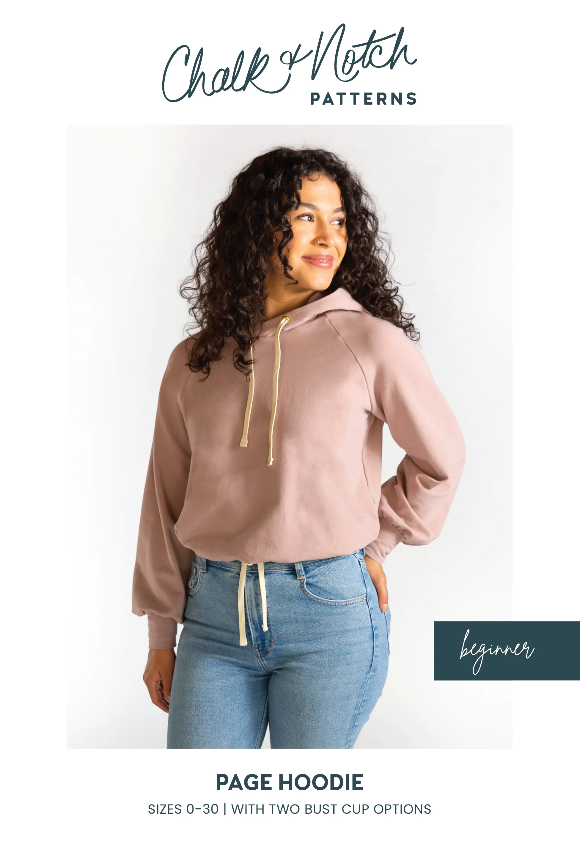 Page Sweatshirt Sewing Pattern by Chalk & Notch