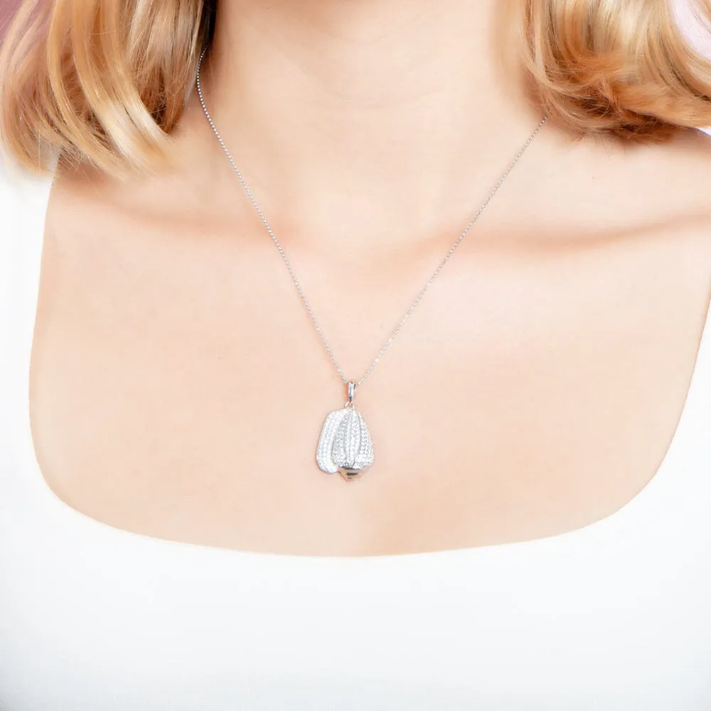 Pavé Conch Shell Pendant