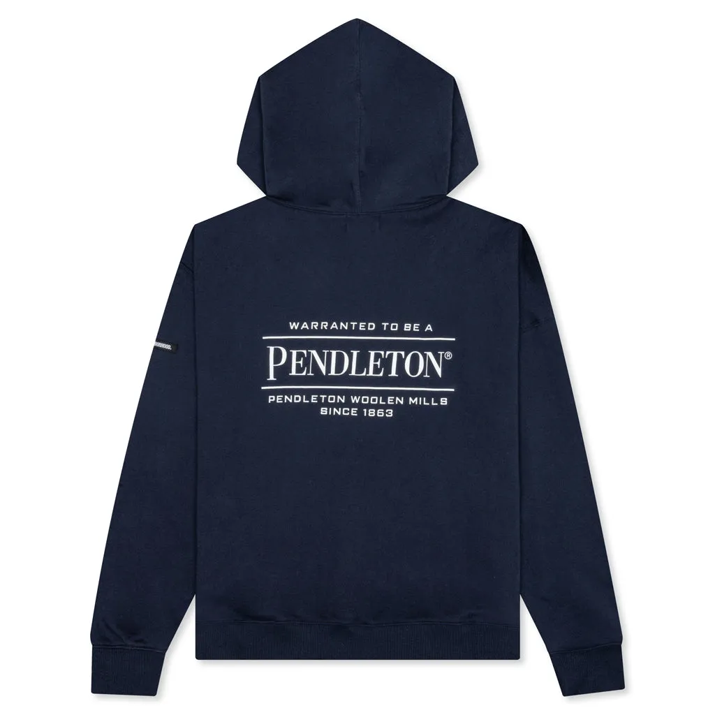 Pendleton .CO L/S Hooded Sweatshirt - Navy