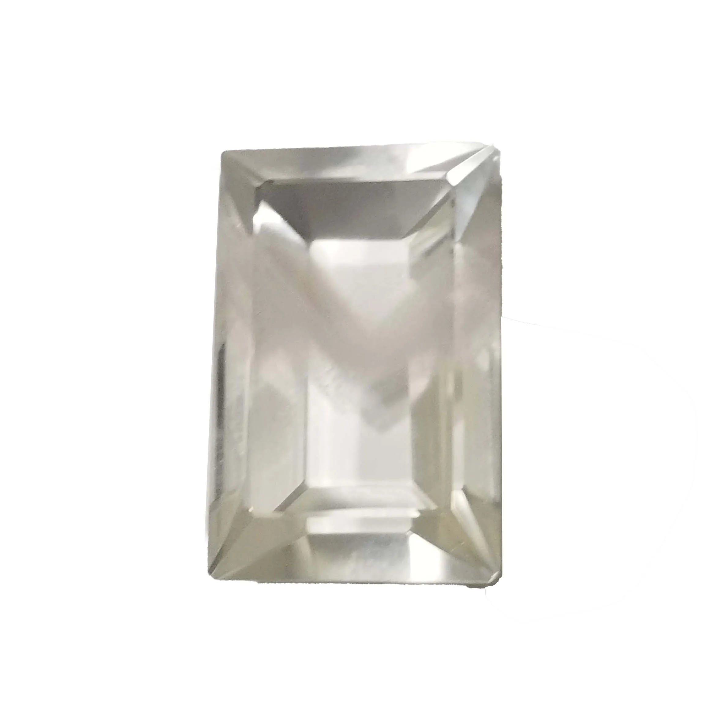 Phantom Quartz Emerald Cut Cabochon - 31mm