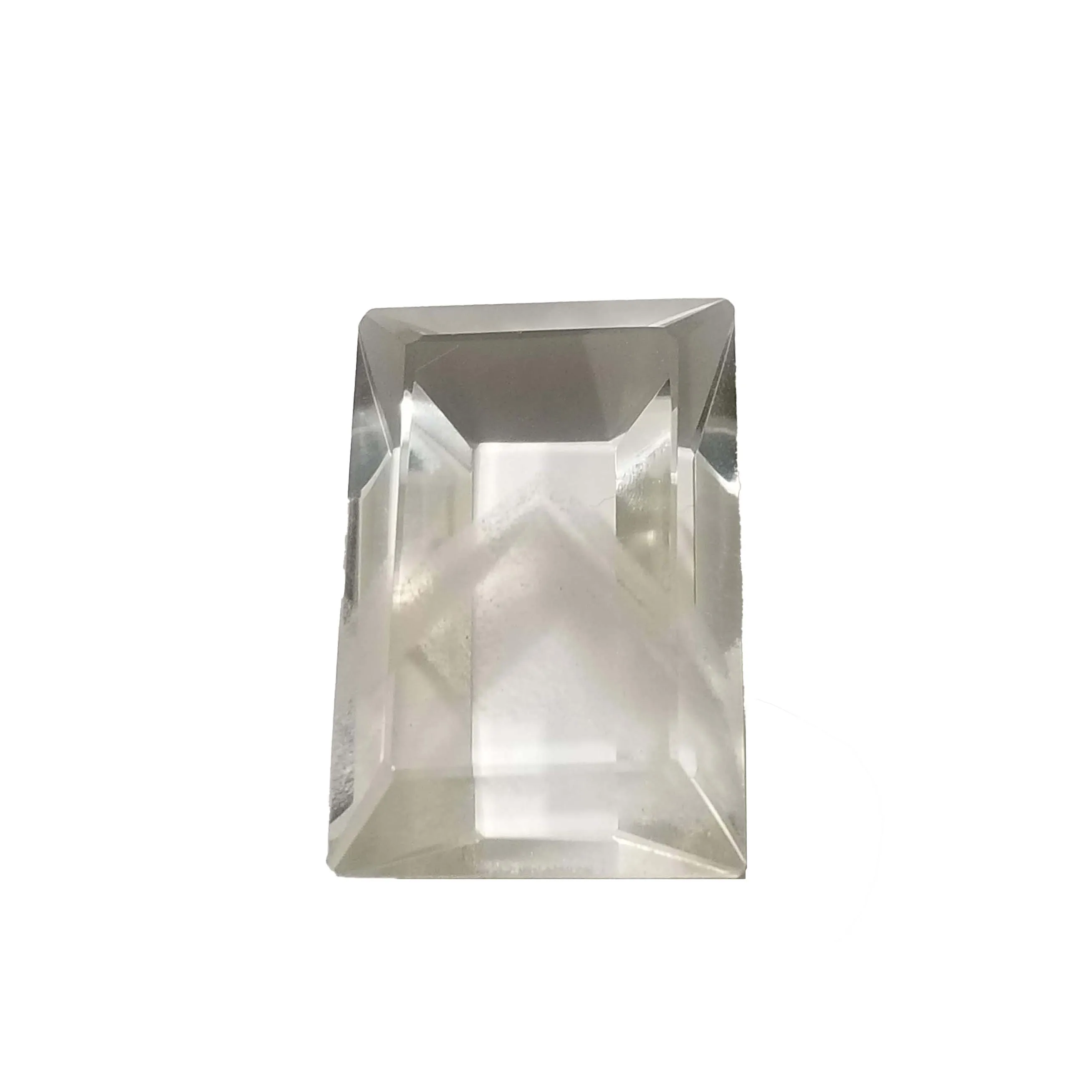 Phantom Quartz Emerald Cut Cabochon - 31mm