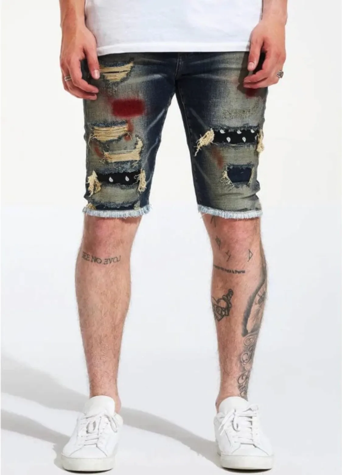 Pierre Denim Short (Indigo Tint) /C8