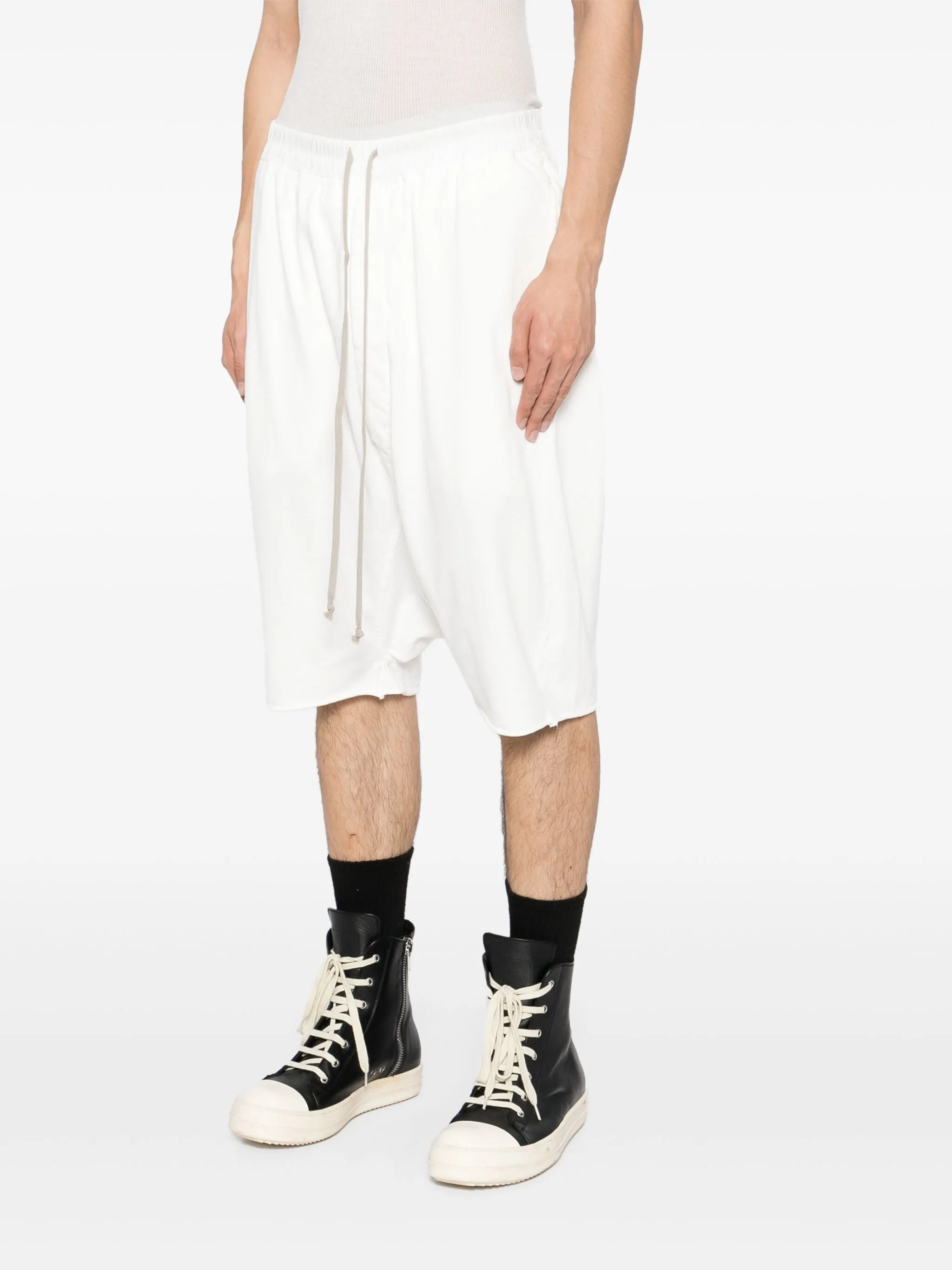 PODS DRAWSTRING COTTON SHORTS