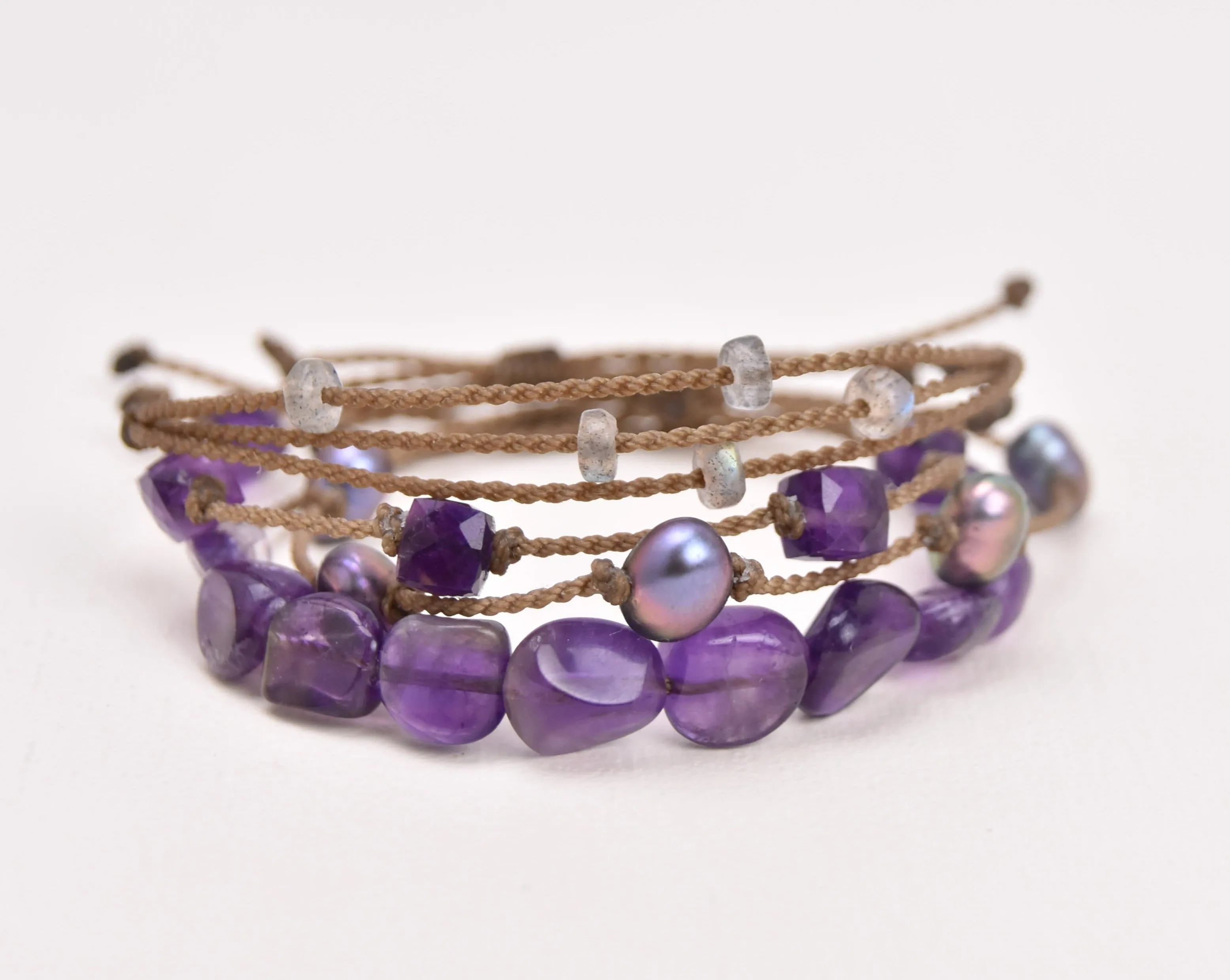 Purple Rain - Bracelet Stack (15% off)