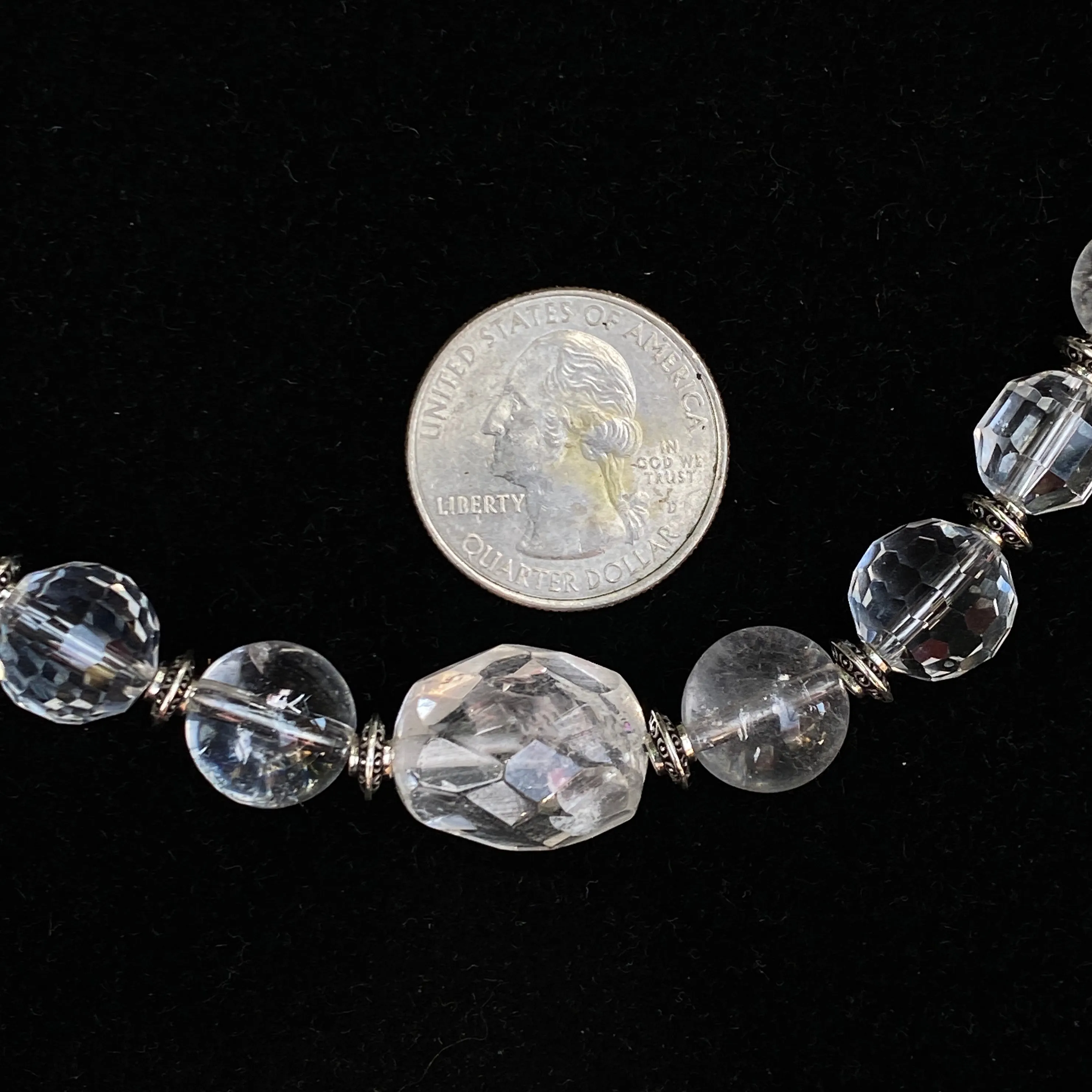 Quartz Beaded Necklace