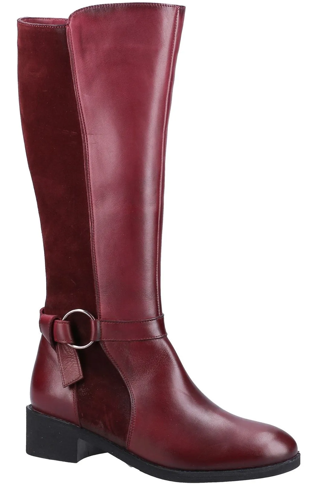 Riva Aubrey Womens Leather Knee High Boot