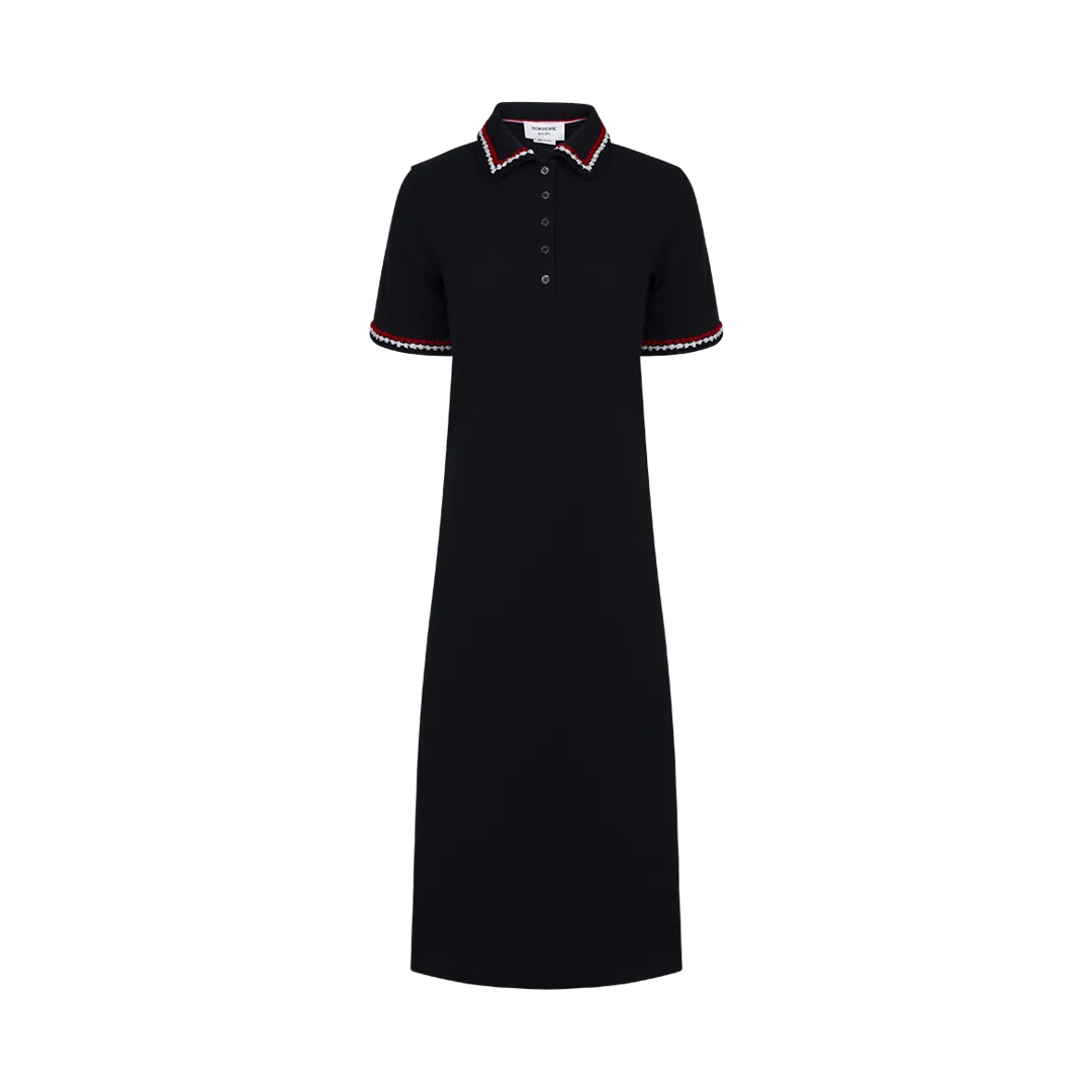 RWB-Trimmed Polo Dress