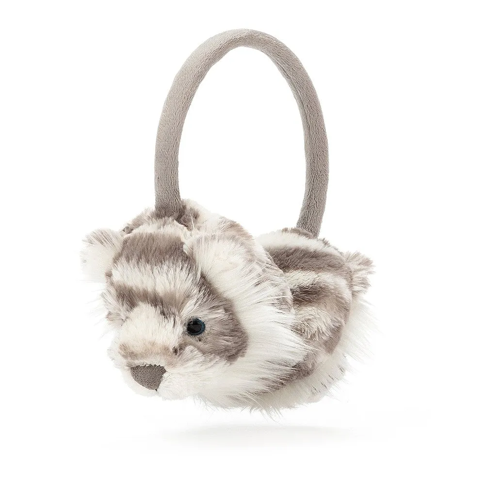 Sacha Snow Tiger Ear Muffs