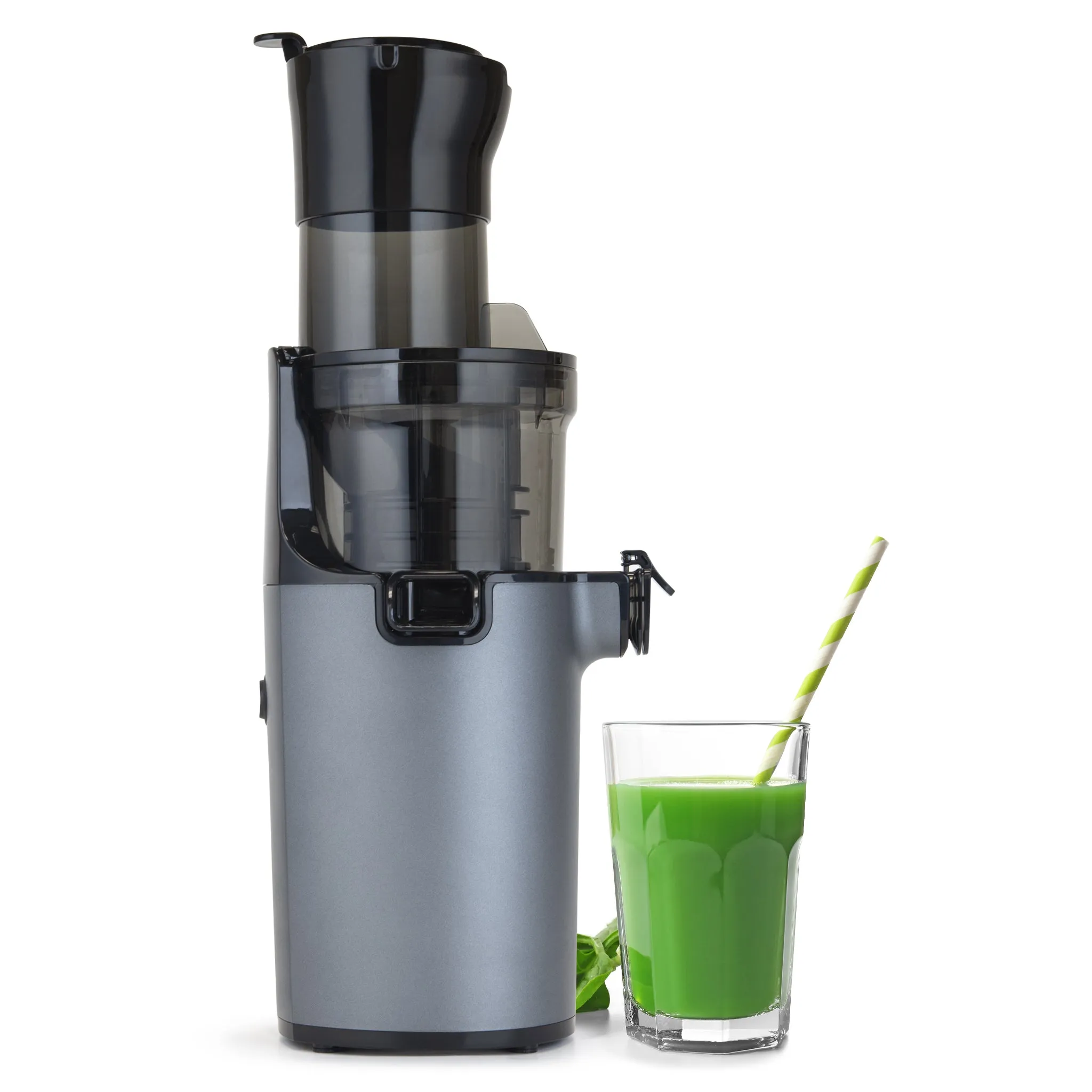 Shine Kitchen Co. Easy Cold Press Juicer with XL Feed Chute