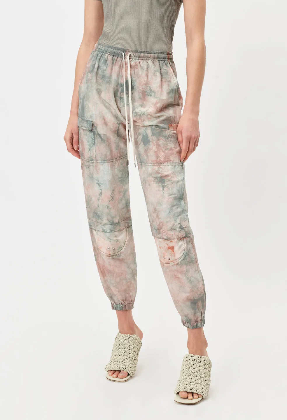 Silk Nylon Track Pant / Asteroid