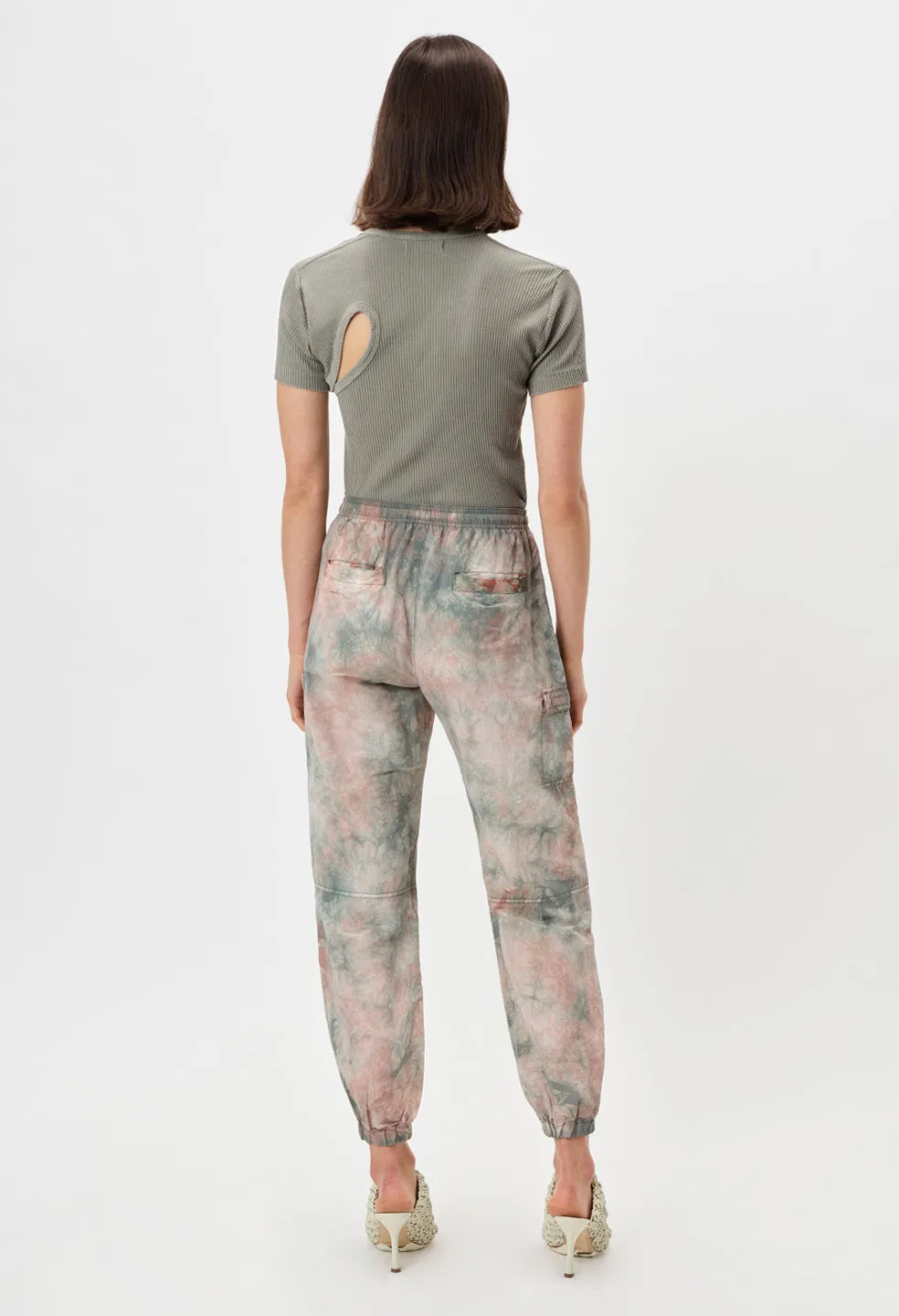 Silk Nylon Track Pant / Asteroid