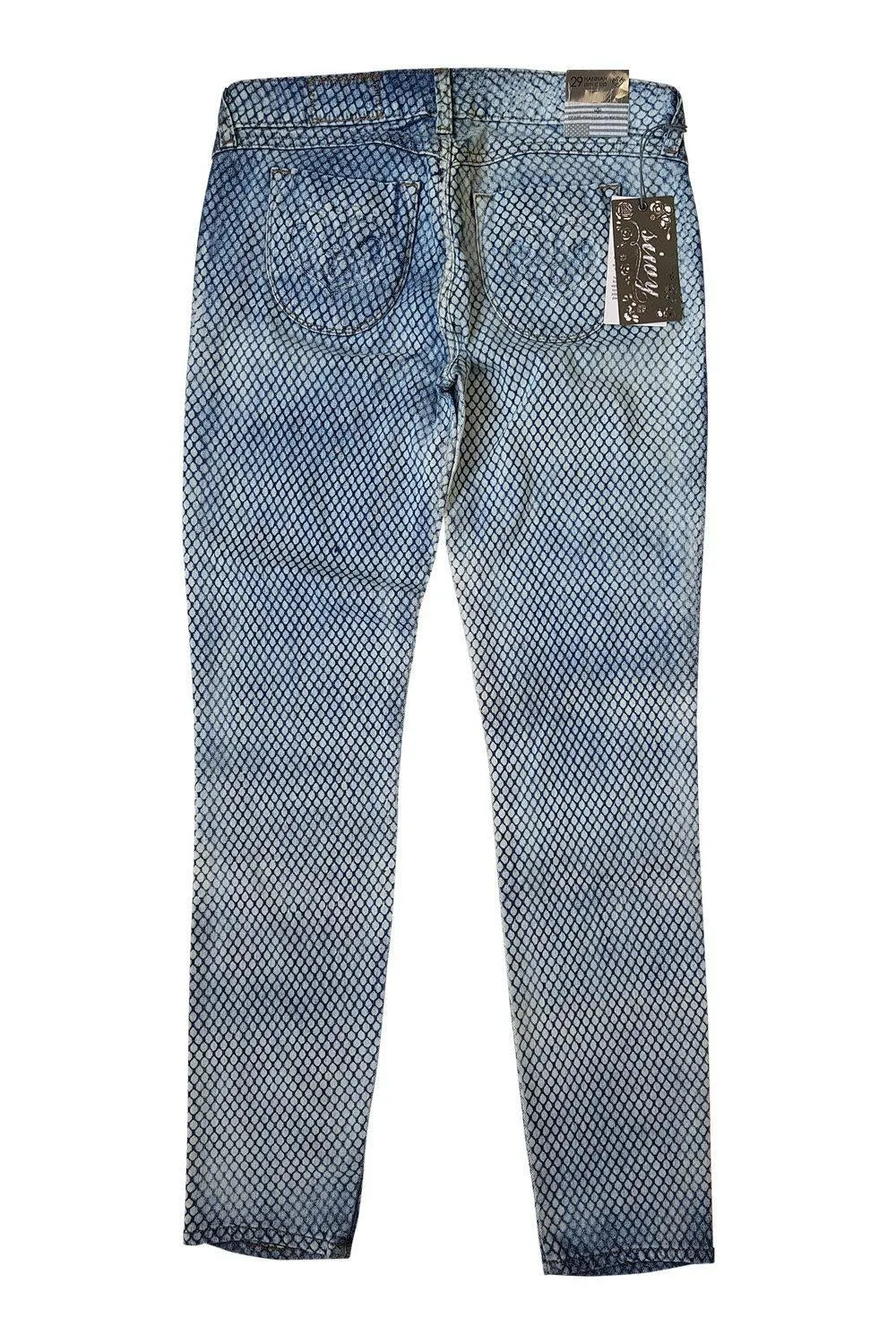 SIWY Hannah Straight Leg Jeans Sugar Shack Skinny Blue (W29 L28)