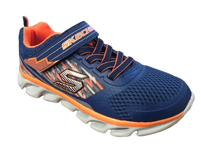 Skechers children's sneakers Tremblers 90581L NVOR blue orange