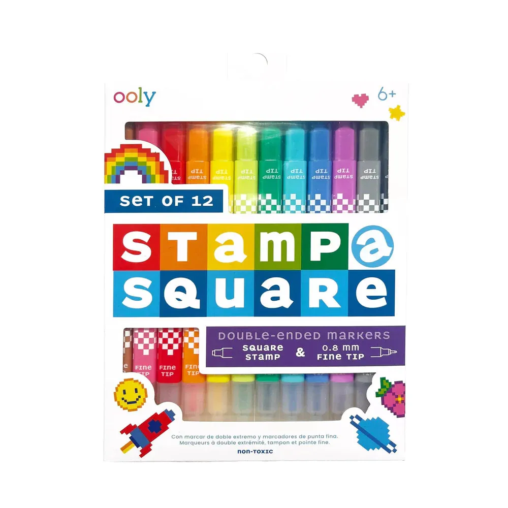 Stamp-A-Square Markers