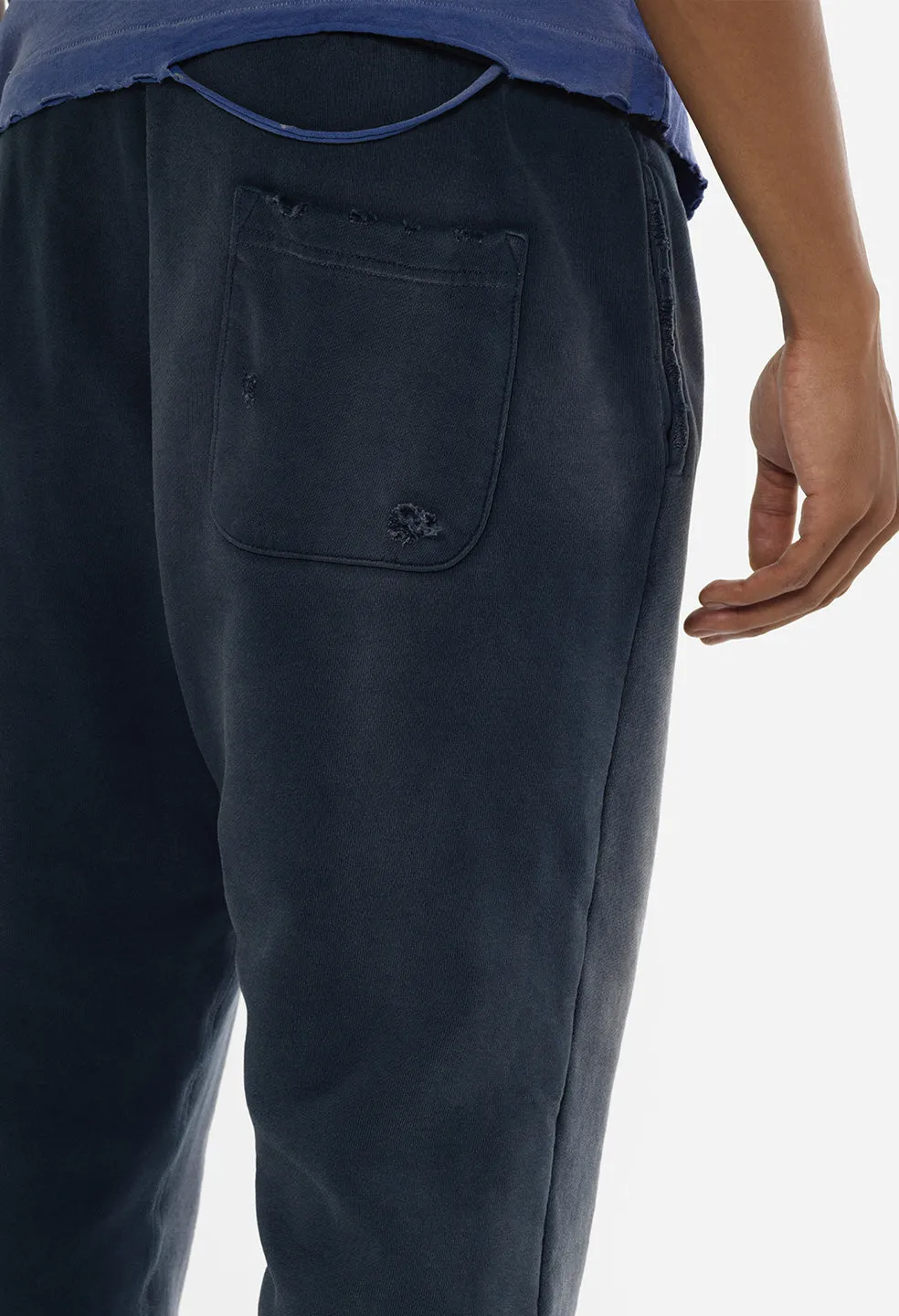 Sundrenched Thermal Lined Folsom Sweatpants / Vintage Black