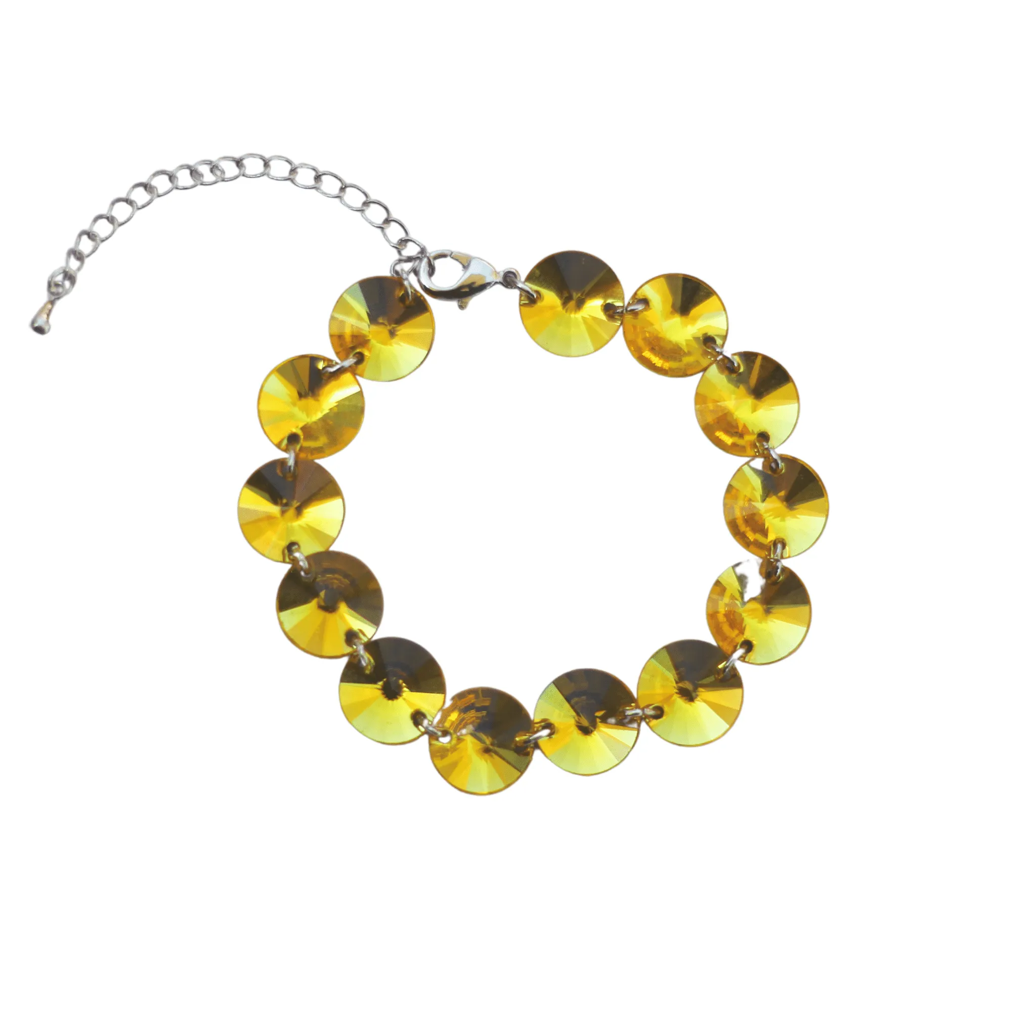 Sunflower Crystal Simple Shiny Bracelet