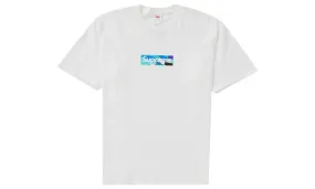 Supreme Emilio Pucci Box Logo T-Shirt White/Blue