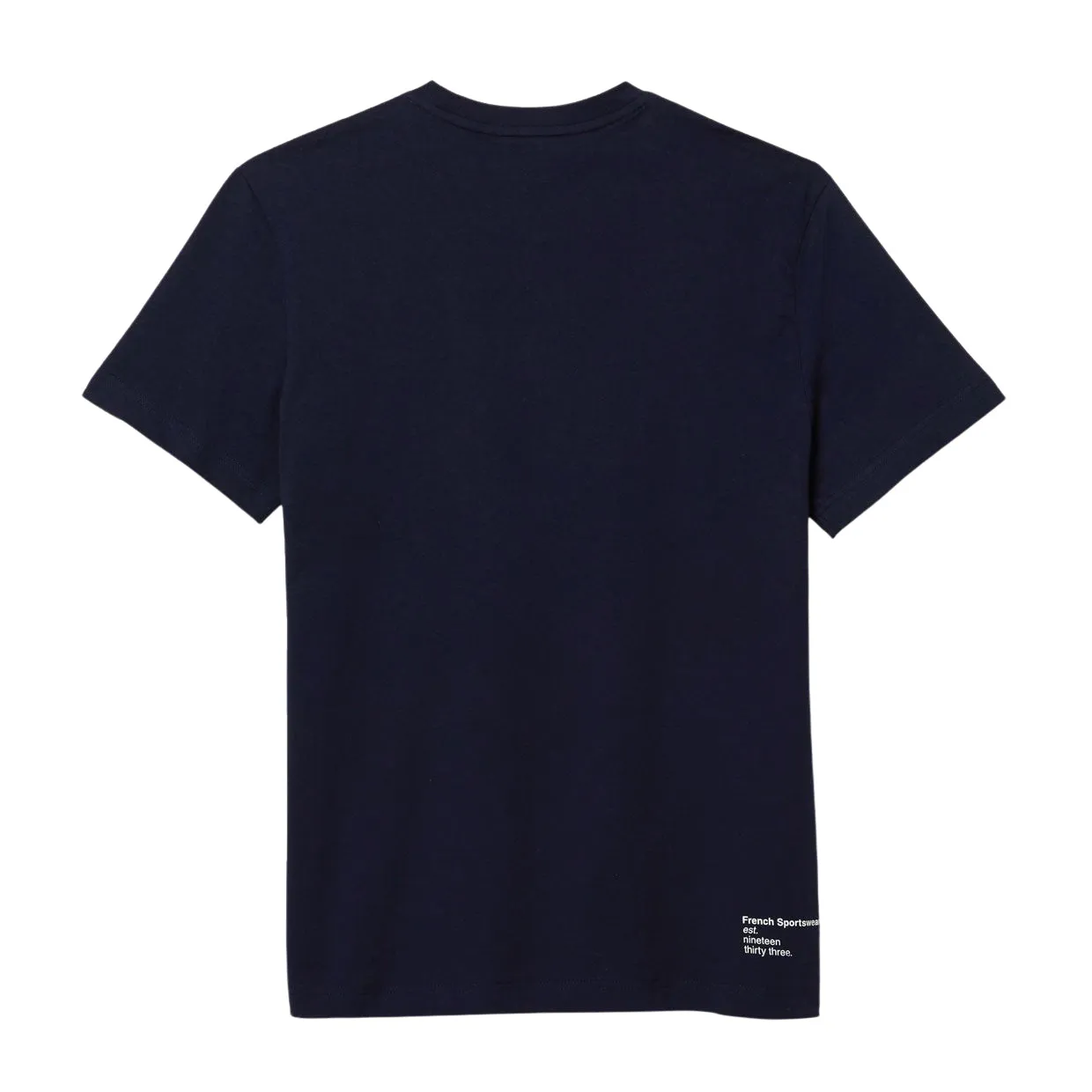 T-shirt Uomo Lacoste Logo Regular Fit Blu Navy