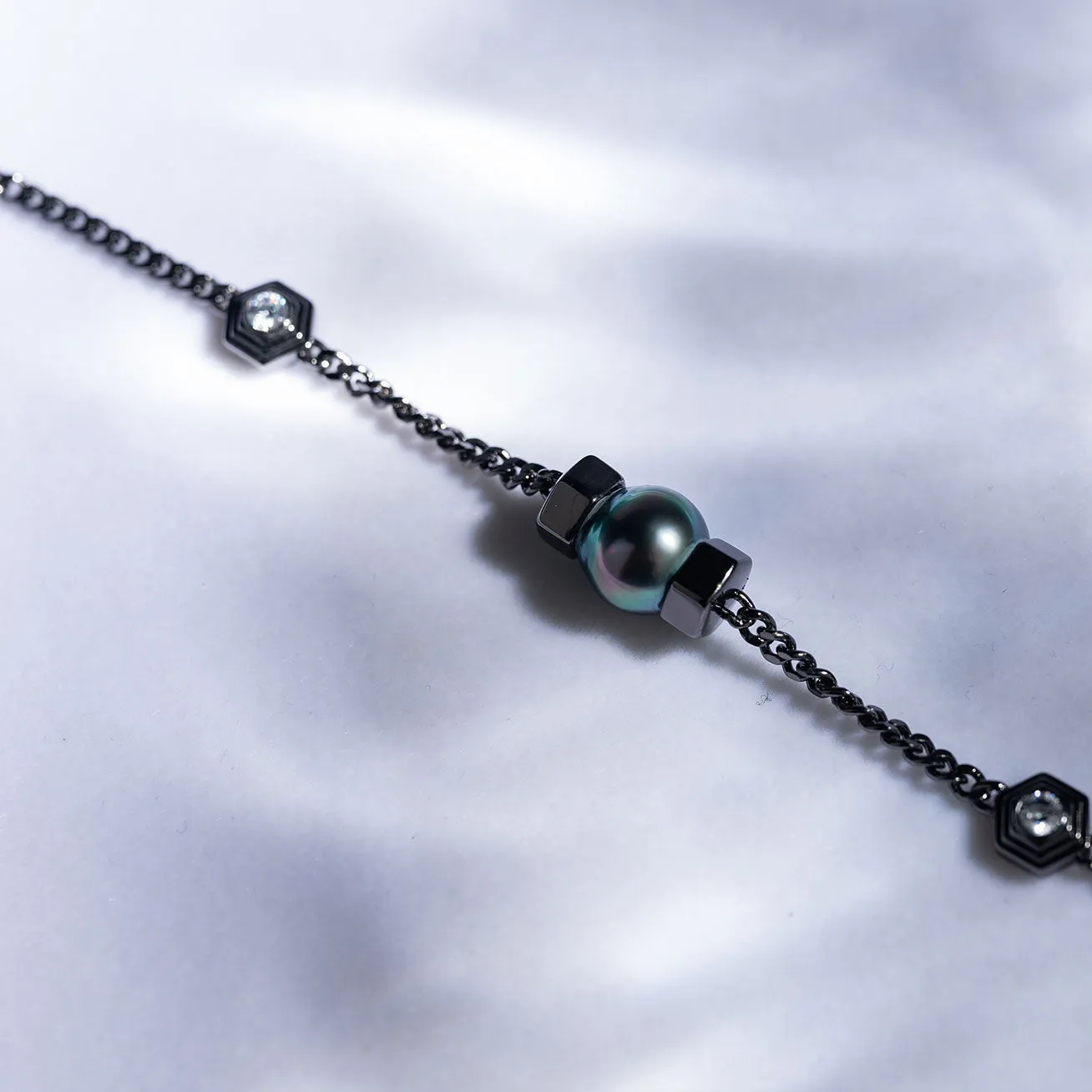 Tahitian Pearl Bracelet WB00183 | HEXAGON