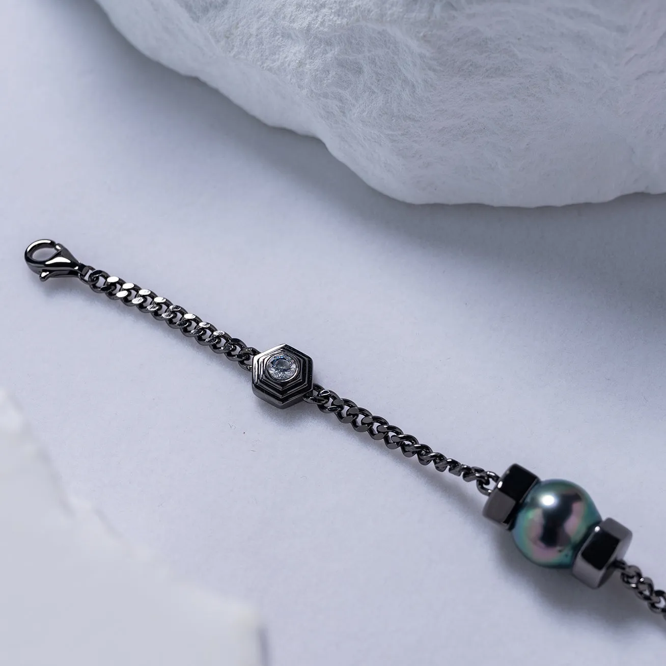 Tahitian Pearl Bracelet WB00183 | HEXAGON