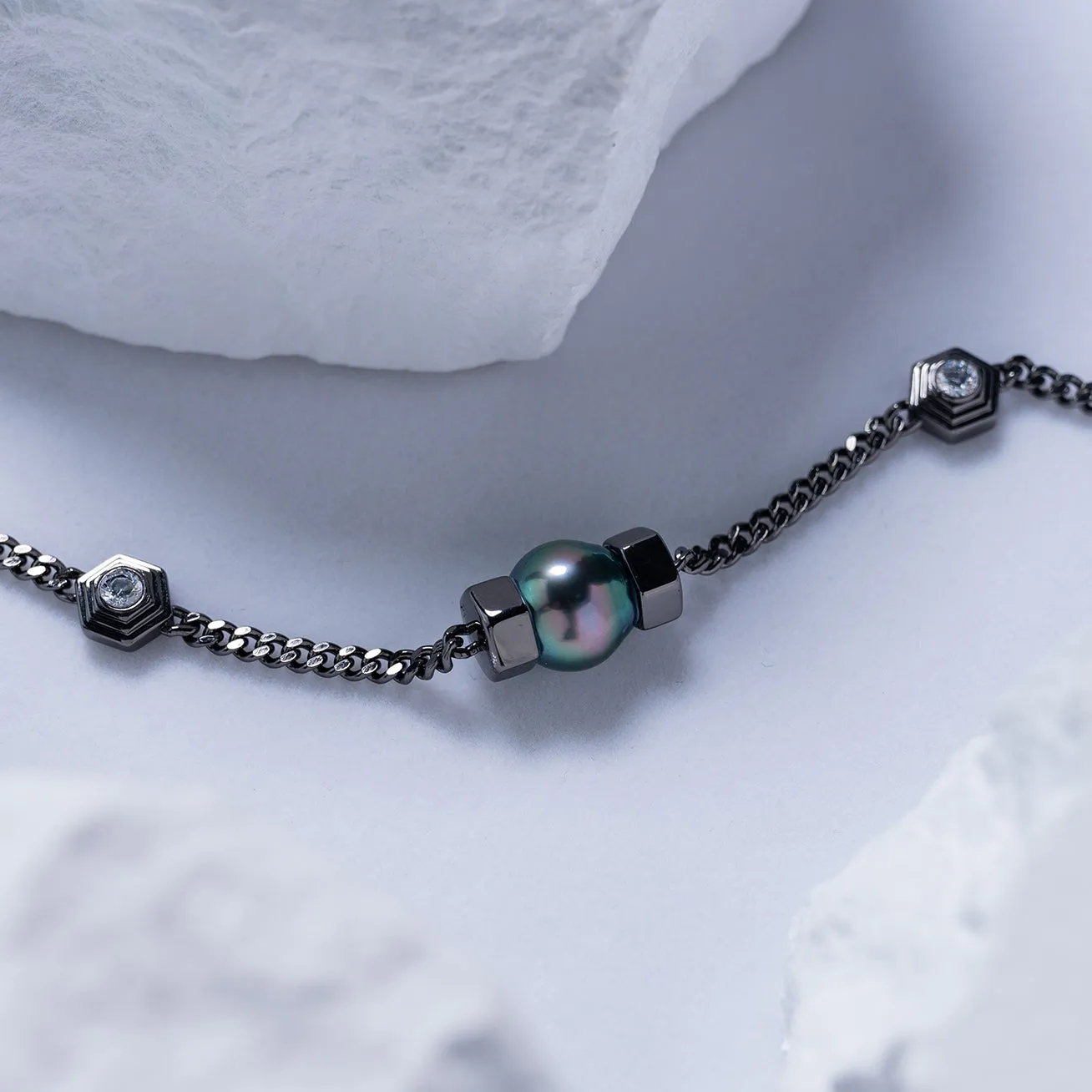 Tahitian Pearl Bracelet WB00183 | HEXAGON