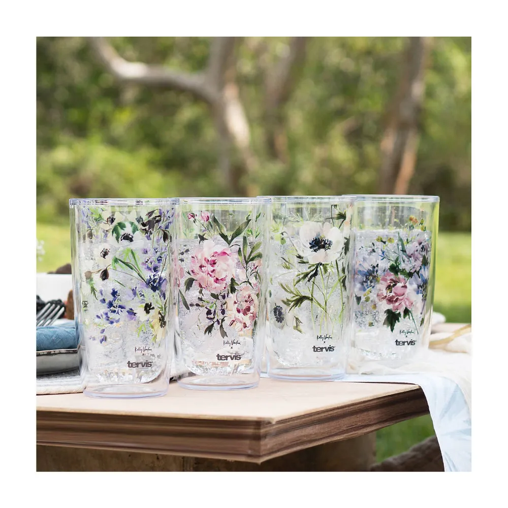 Tervis Kelly Ventura Flora Vista Collection Tumbler 4 Pack - 16oz