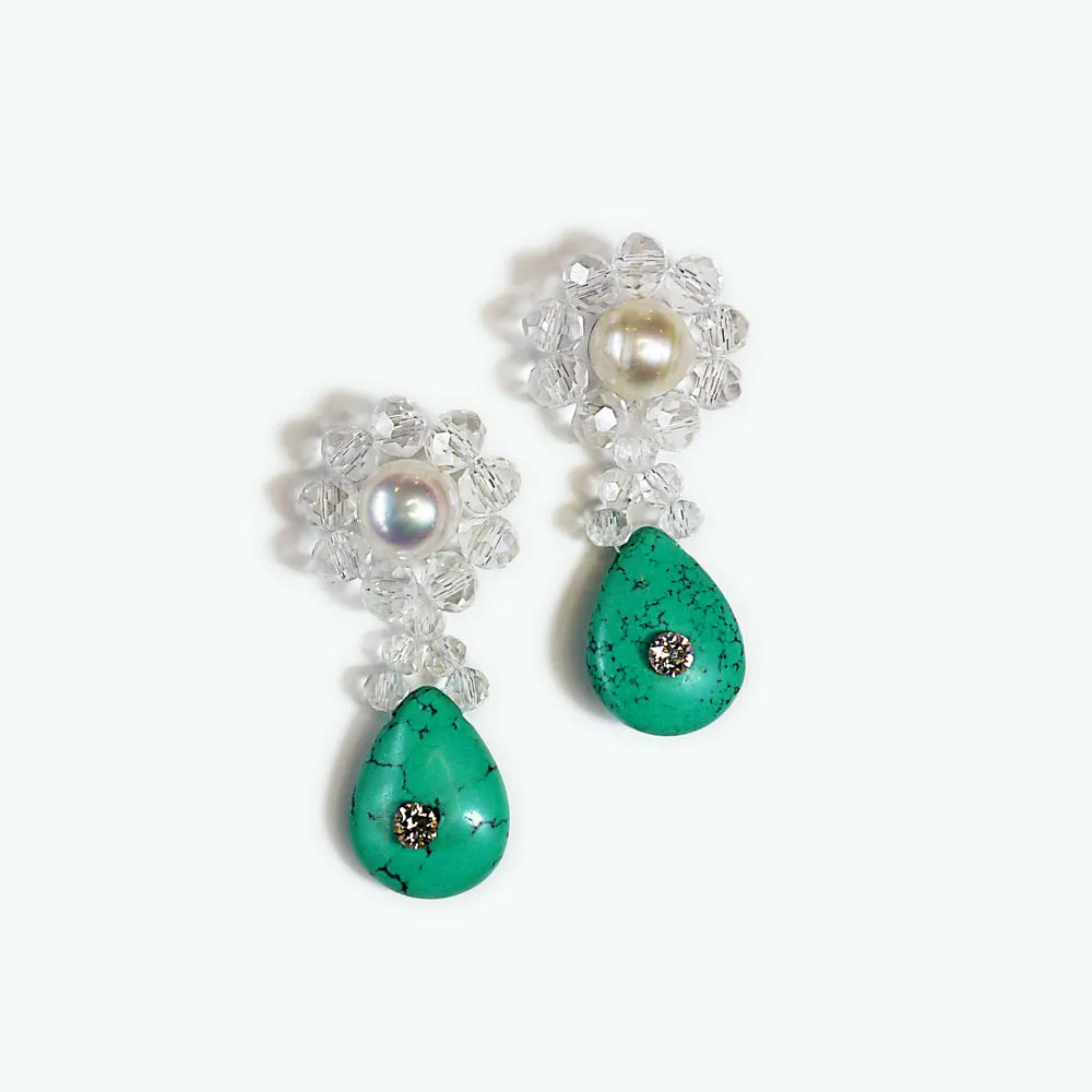 Topanga Turquoise Earrings