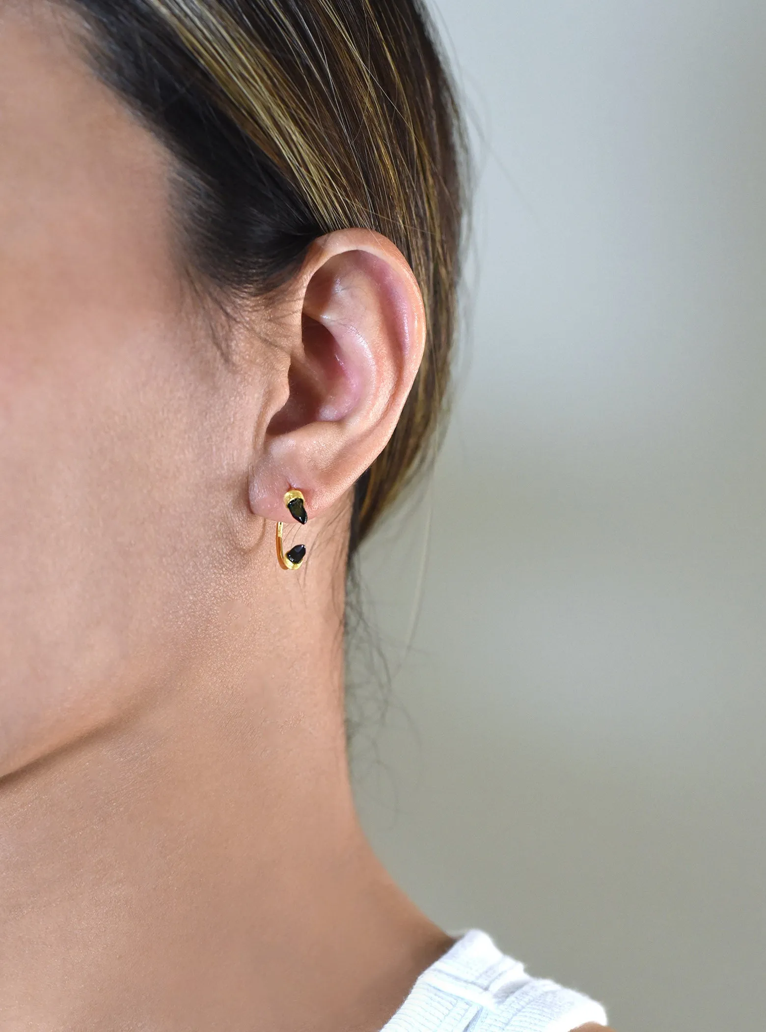 Tourmalin Ember Earrings