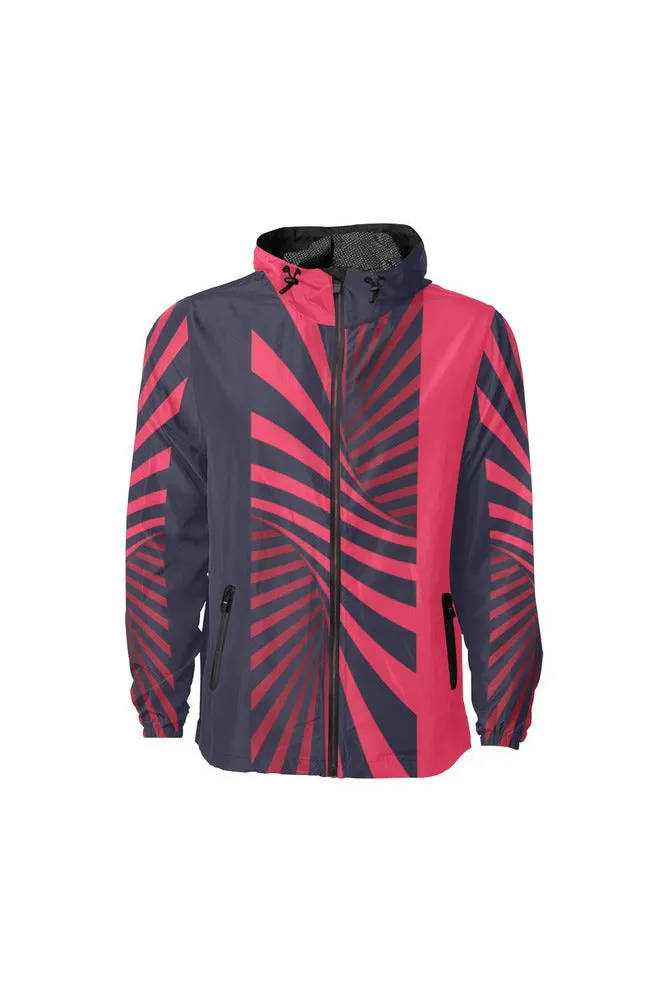 TriIllusion All Over Print Windbreaker for Men (Model H23)