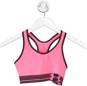 Under Armour Pink Racer Back Sports Bra UK S