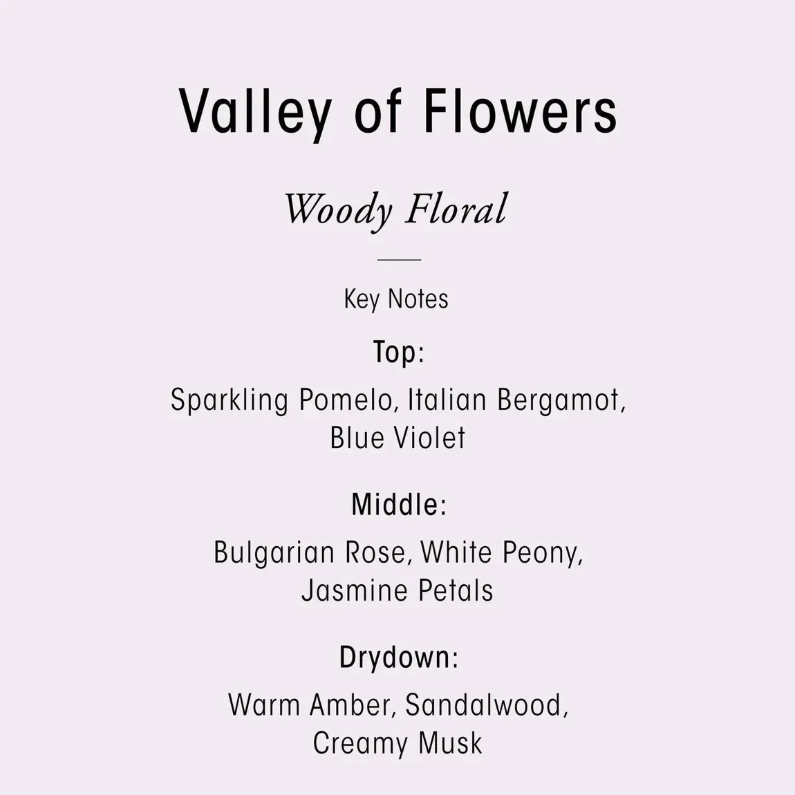 Valley of Flowers Scented Candle