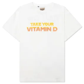 Vitamin D Tee - White