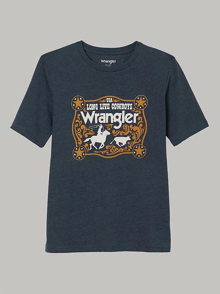 Wrangler Boy's Buckle Graphic T-Shirt