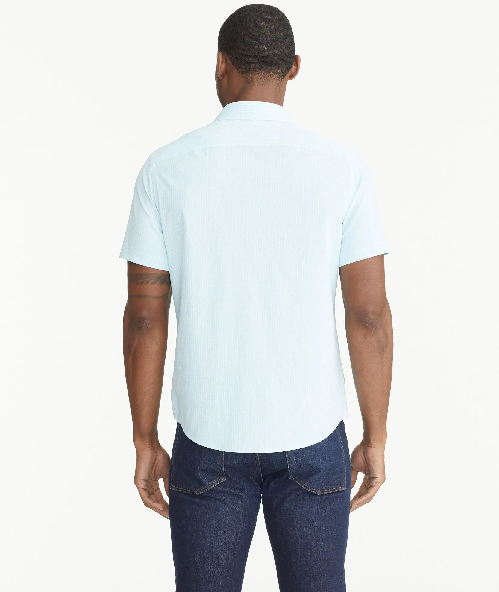 Wrinkle-Free Performance Short-Sleeve Holloway Shirt - FINAL SALE