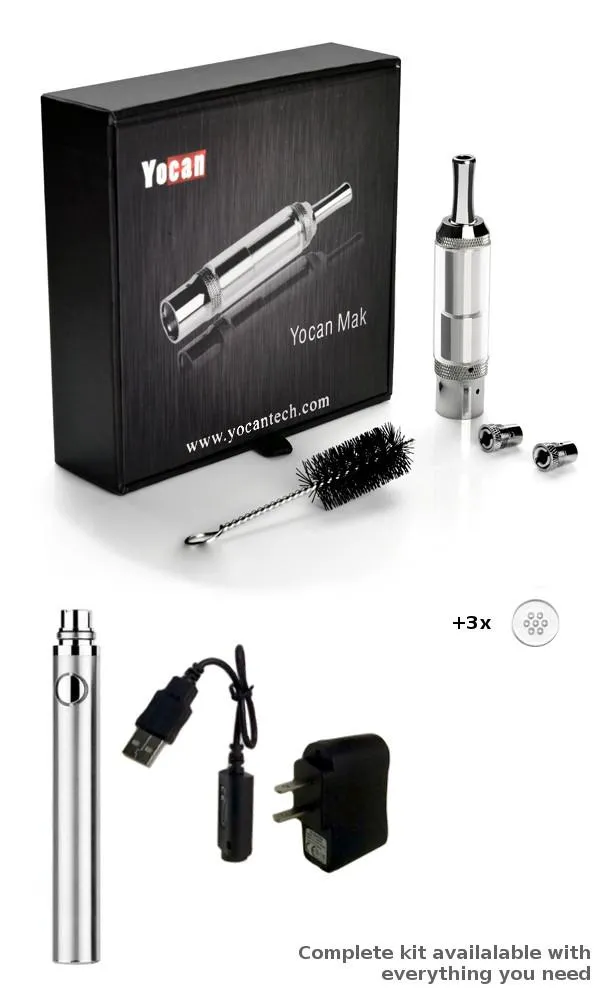 Yocan Mak Dry Herb and Wax Vape Tank