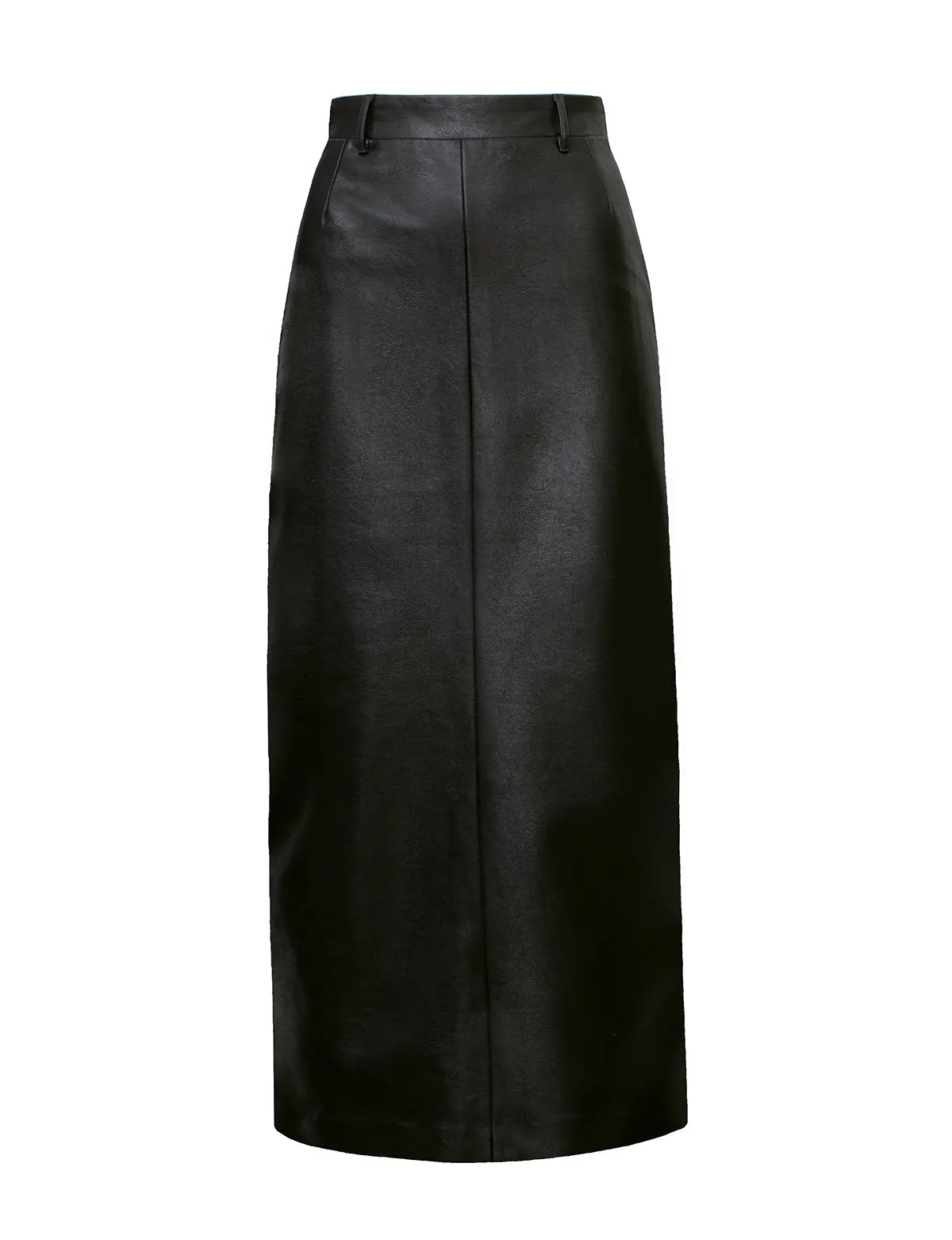 Yve Maxi Leather Skirt-BESTSELLER